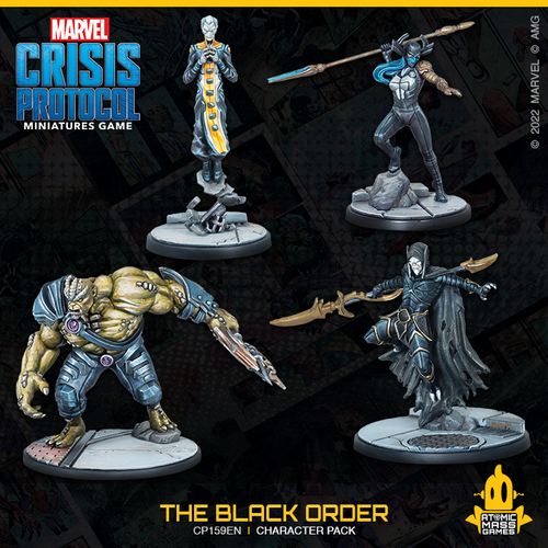 Marvel: Crisis Protocol - Black Order Squad Pack