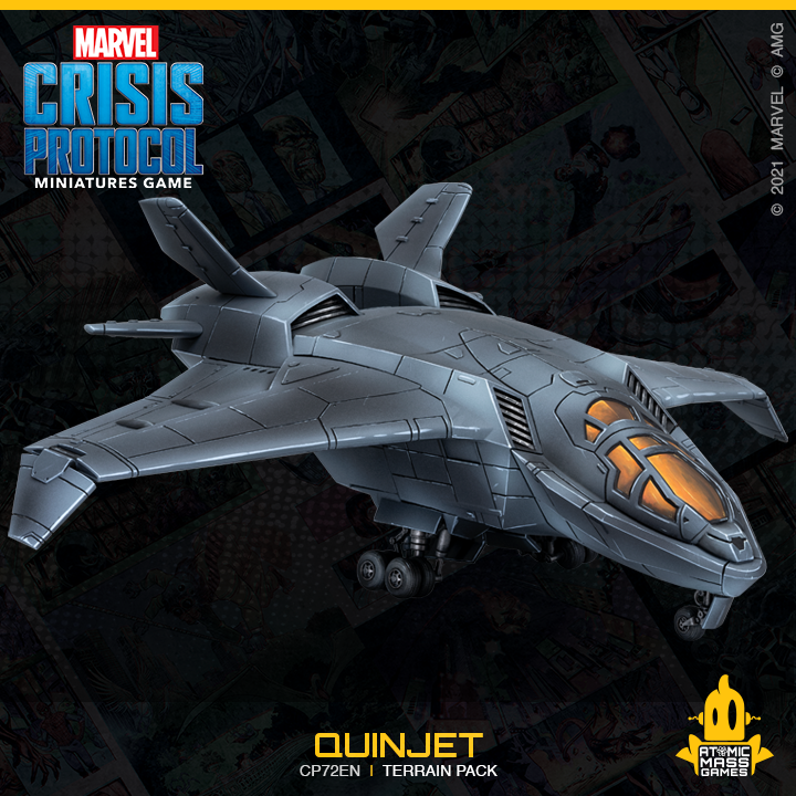 Marvel: Crisis Protocol - Quinjet Terrain Pack