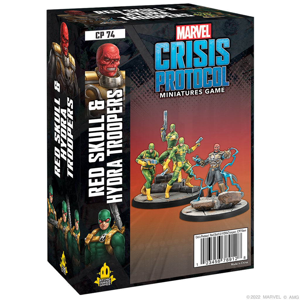 Marvel: Crisis Protocol - Miniatures Red Skull & Hydra Troops