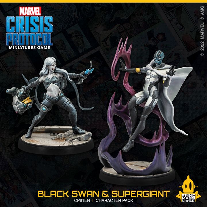 Marvel: Crisis Protocol - Black Swan & Supergiant