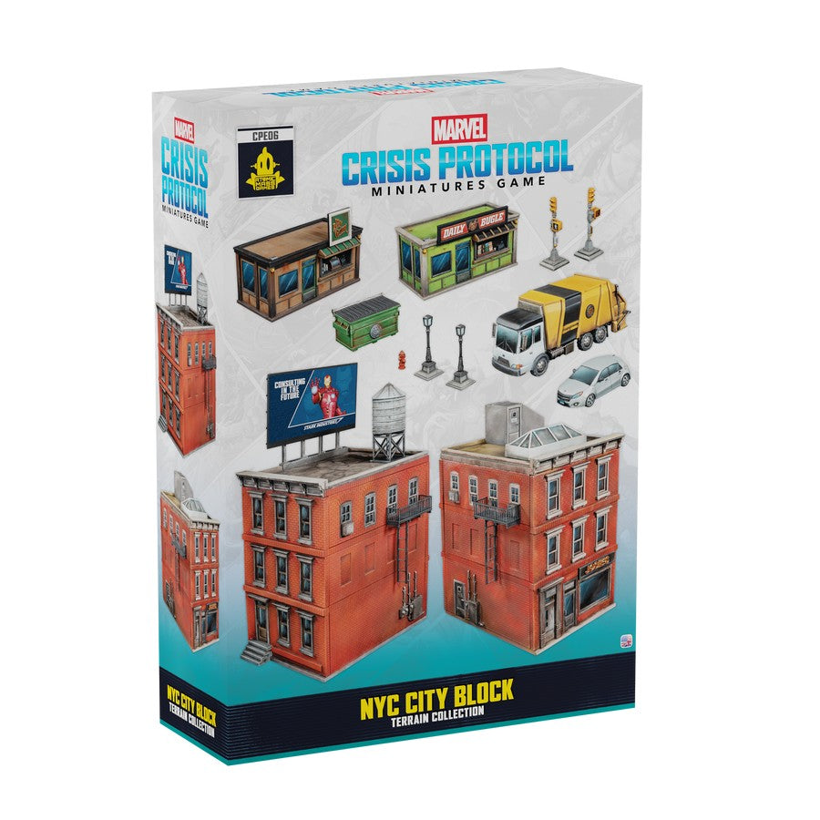 Marvel: Crisis Protocol - NYC City Block Terrain Collection