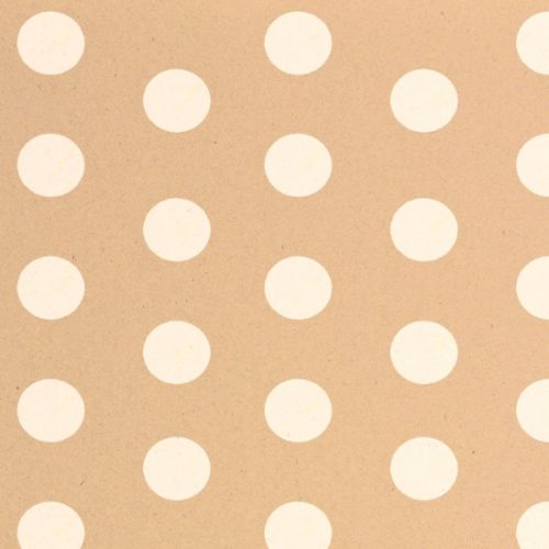 Wrapping Paper - Counter Roll Bold Dot White