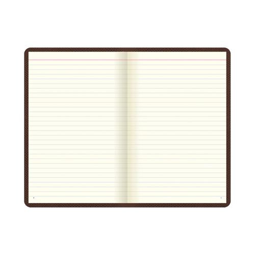 Letts Notebook Legacy Book 130 x 200mm Chocolate