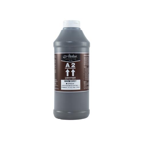 A2 Lightfast Heavybody Acrylic 1 Litre Warm Grey