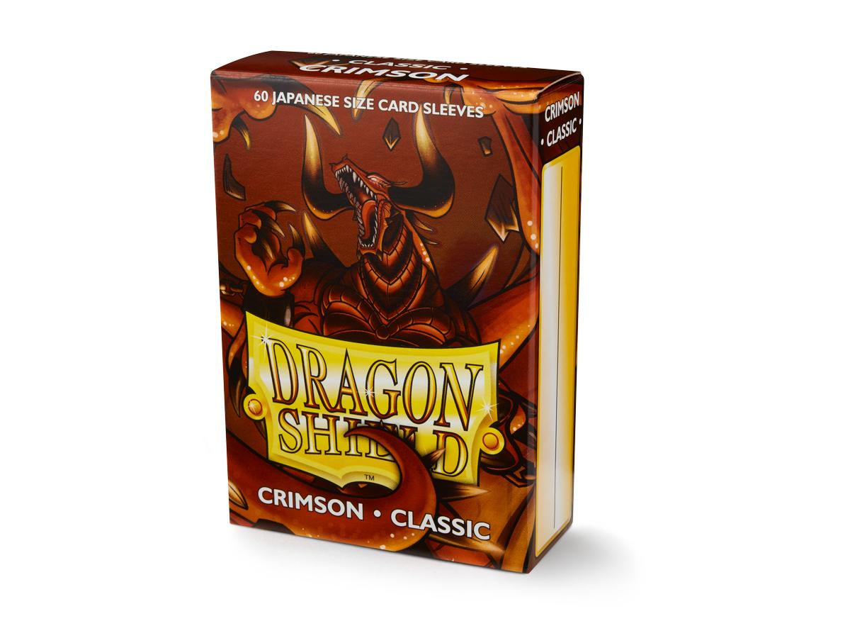 Dragon Shield: Japanese Size Sleeves - Classic - Crimson