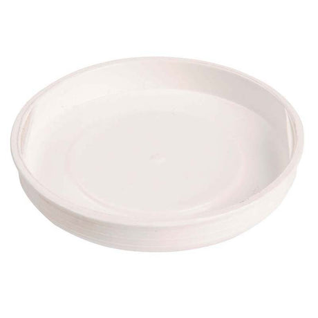 Croxley 66mm Mailing Tube End Cap in white, designed to protect documents and artwork during mailing and storage.