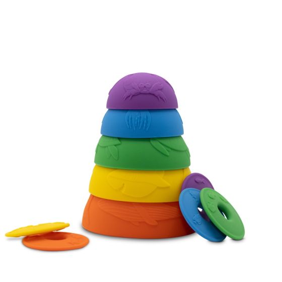 Ocean Stacking Cups - Bright - Jellystone