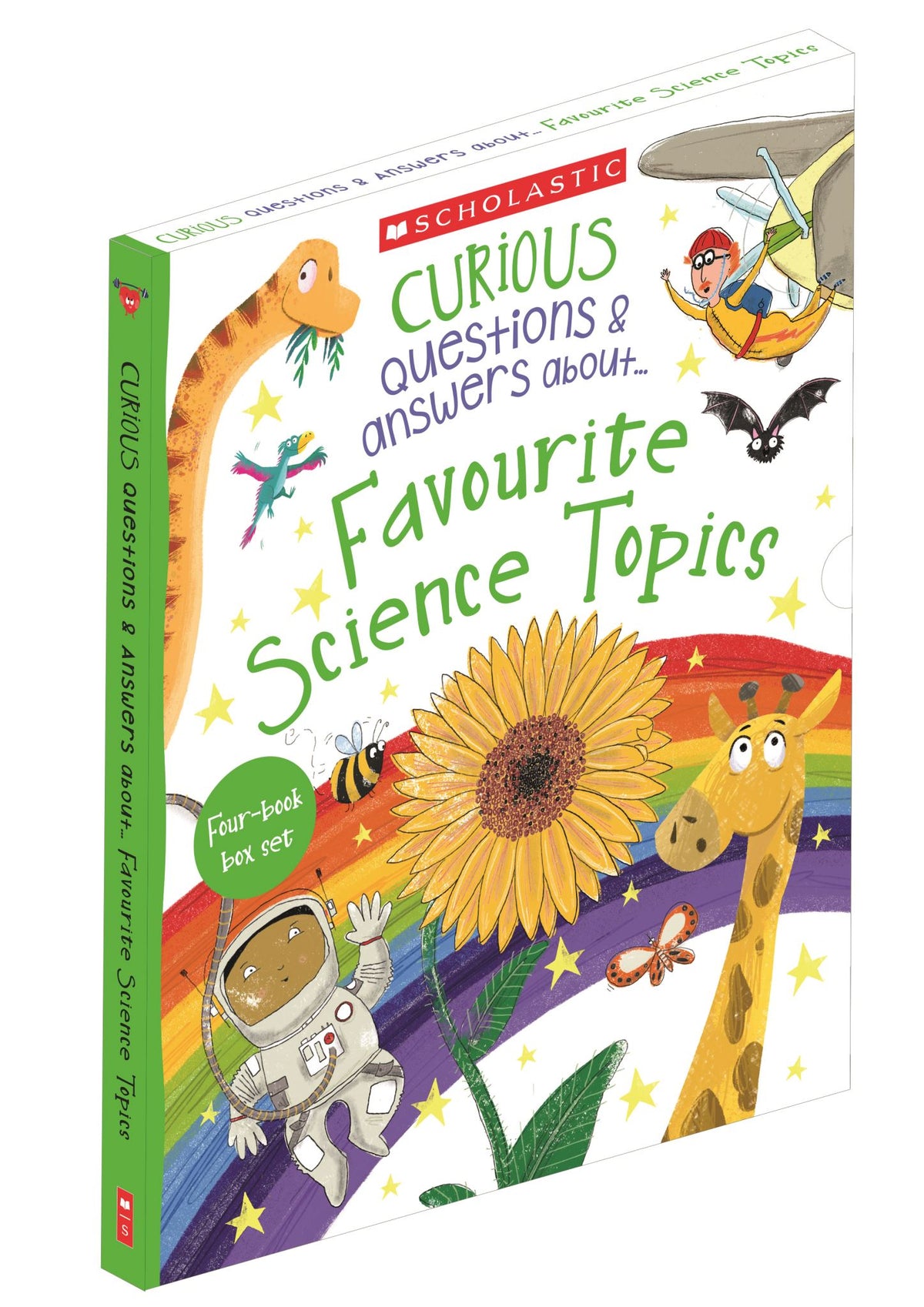 Curious Questions and Answers About Favourite Science Topics: 4-Book Boxed Set