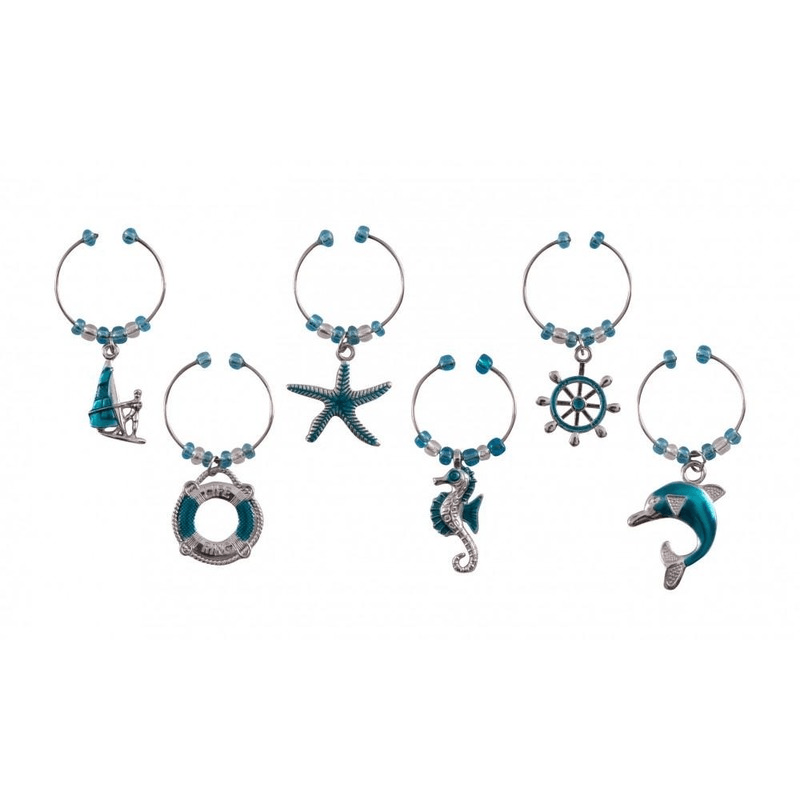 Avanti Wine Charms Nautical