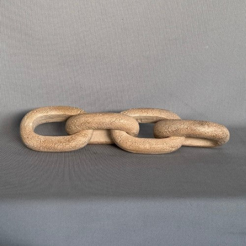 Ornament - Biscuit Colour Chain (30 x 6cm)