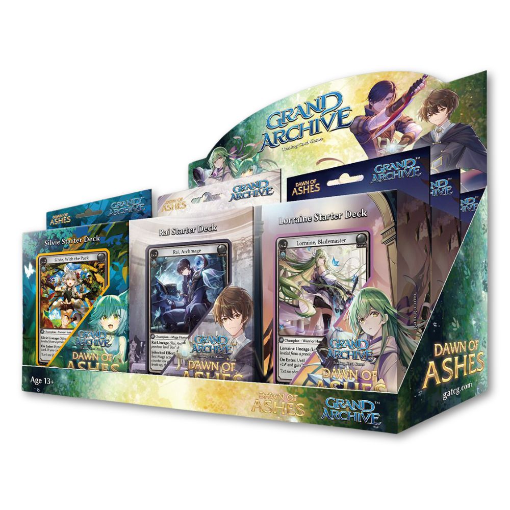 Grand Archive TCG: Dawn of Ashes - Starter Deck Display