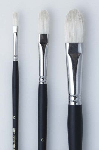 Artist Brush - As 1100 Hog Bristle Filbert 10