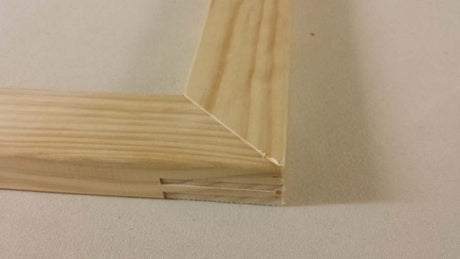 Premium 5x3 inch, 24-inch Artist Stretcher Bars made from sustainable timber for hassle-free canvas stretching.