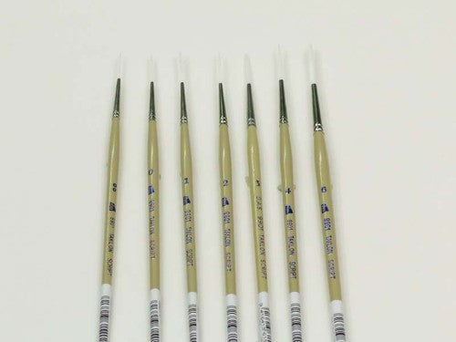 Artist Brush - S9901 White Taklon Liner 0