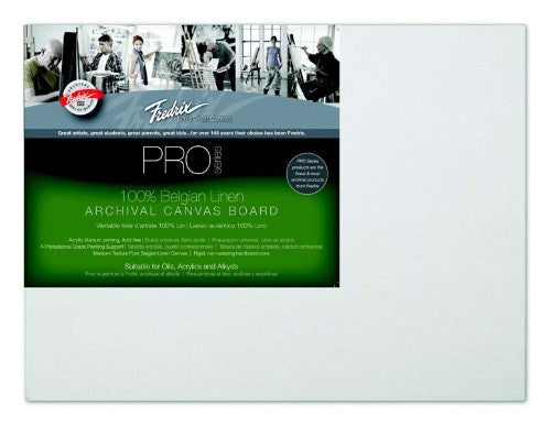 Fdx Archival Linen Panel 11x14”, premium art surface for vibrant paintings, durable and acid-free for lasting quality.