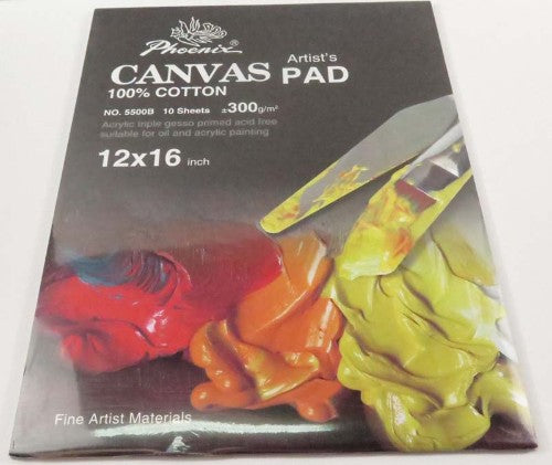 Canvas Pad - Canvas Pad 12x16(Inches)