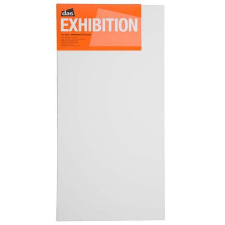 Das Exhibition 1.5 Artist Canvas, 10x20 inches, crafted from 100% natural cotton for versatile painting techniques.