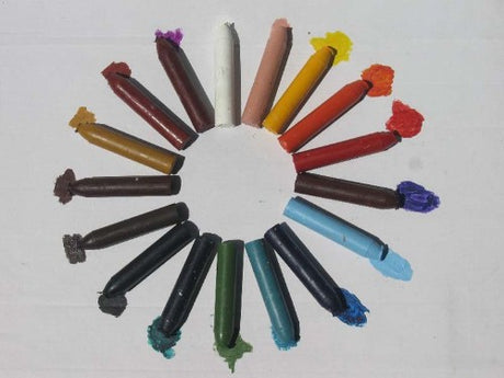 Spectrum Jumbo Crayons in Black, perfect for kids and adults, with easy-grip design and bold pigmentation for vibrant art.