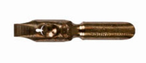 Set of 12 square tip nibs for precise calligraphy and detailed artwork, suitable for all skill levels.