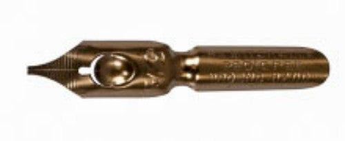 Set of 12 left oblique nibs for artists, ensuring smooth ink flow and precision for calligraphy and illustrations.