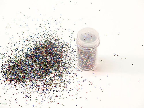 Vibrant 250g multi-color glitter for crafts, non-toxic and perfect for adding sparkle to any project.