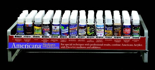 Decoart 4oz Triple Thick Gloss Glaze, crystal-clear finish for enhanced colors on wood, ceramics, and canvas.