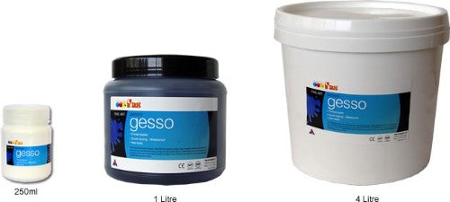 Artist Primer - Fas Gesso Primer Black 1ltr