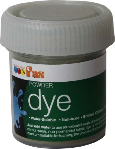 Fas Watersoluble Dye in Burgundy - 30gm concentrated fabric dye for vibrant colors, safe for kids, perfect for crafts.