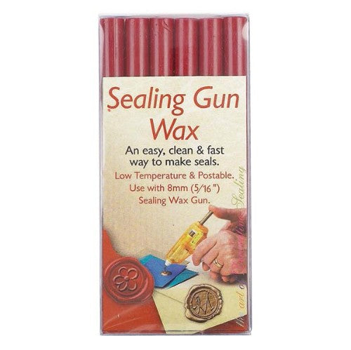 Red sealing wax sticks in a pack of 72, perfect for creating professional seals on cards and invitations.