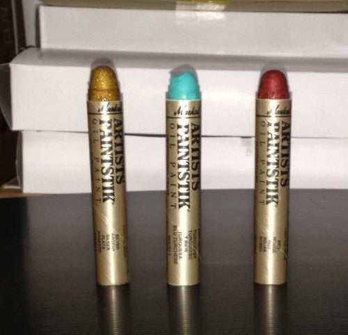 Markal Paintstik Glitter Multi, a versatile paint stick for vibrant, glittery finishes on various surfaces.