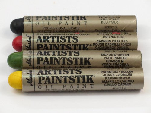 Markal Paintstik in ultramarine blue, perfect for vibrant art on various surfaces with mess-free application.