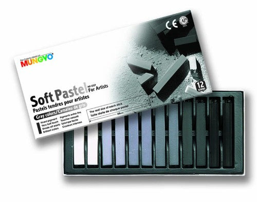 Artist Pastel Set - Mungyo Greytone Pastels