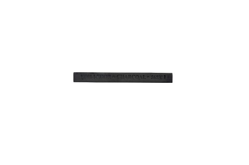 18-piece set of soft charcoal blocks for artists, ideal for blending and creating deep black tones in drawings.