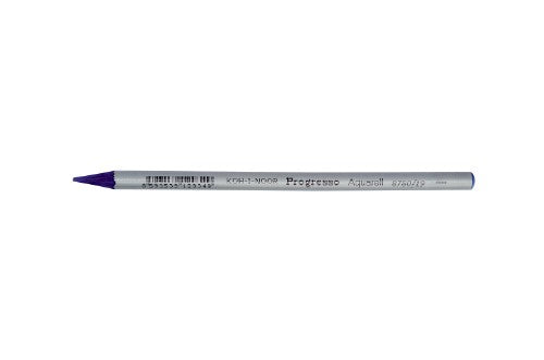 Pack of 12 Progresso Aquarelle Blue Dark Pencils for versatile watercolor and sketching with comfortable hexagonal grip.
