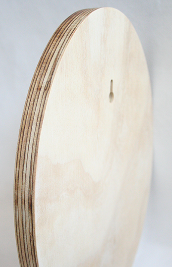 Giraffe Family - Plywood Oval - Wall Art