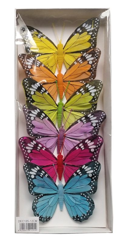 Wire Butterfly - 12cm (3 Packs)