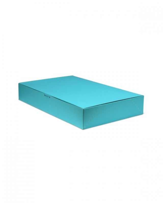 Gift Boxes - Flip Top Box Aqua Marine Matte 216x292x46mm - Pack of 100