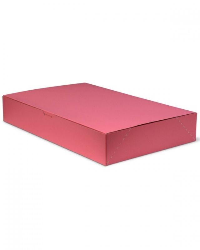 Gift Boxes - Flip Top Box Coral Chiffon Matte 305x483x76mm - Pack of 50