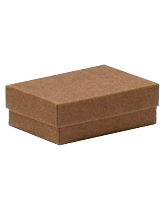 Gift Boxes - Cotton Fill Box Natural Kraft 54x79x25mm - Pack of 100