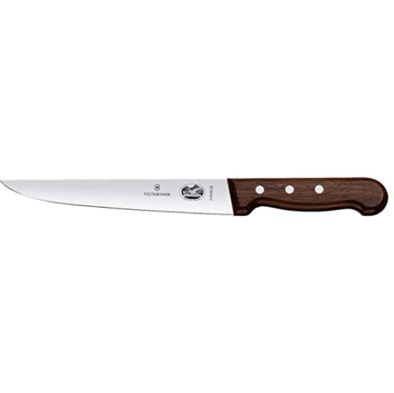 Victorinox Striking Knife 25cm Straight Back Blade Rosewood