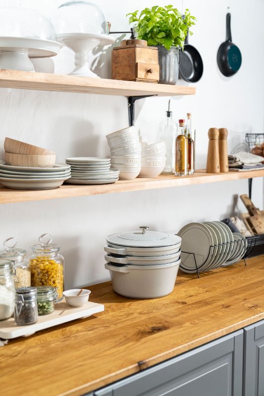 4pc-Stackable-Cocotte-Set-24cm-White-Truffle