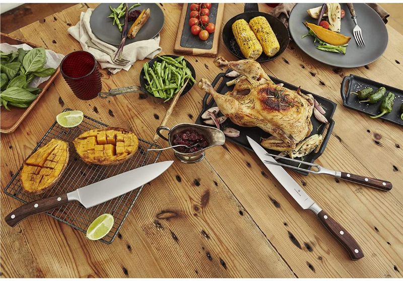 Victorinox Grand Maître Carving Fork Wood Forged