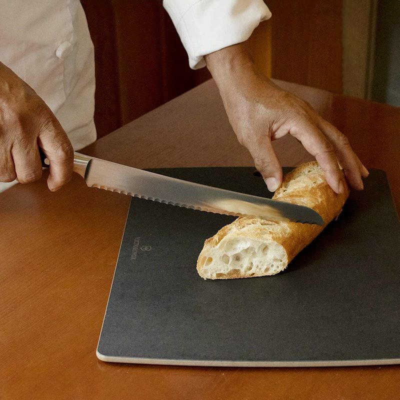 Victorinox Forged Bread Knife 23cm Wavy Cranked Blade