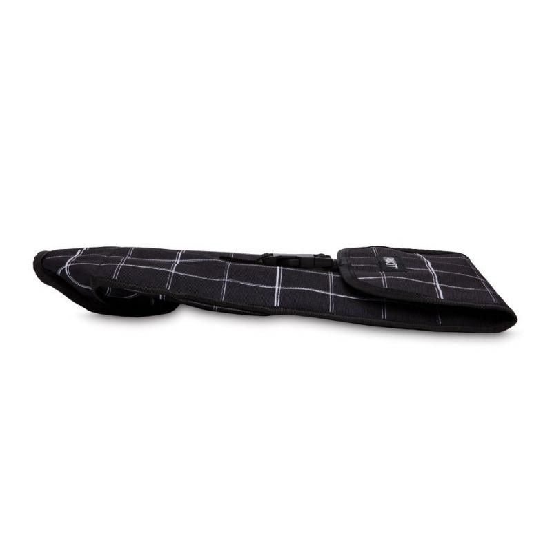 PackIt Freezable Napa Wine Bag - Black Grid