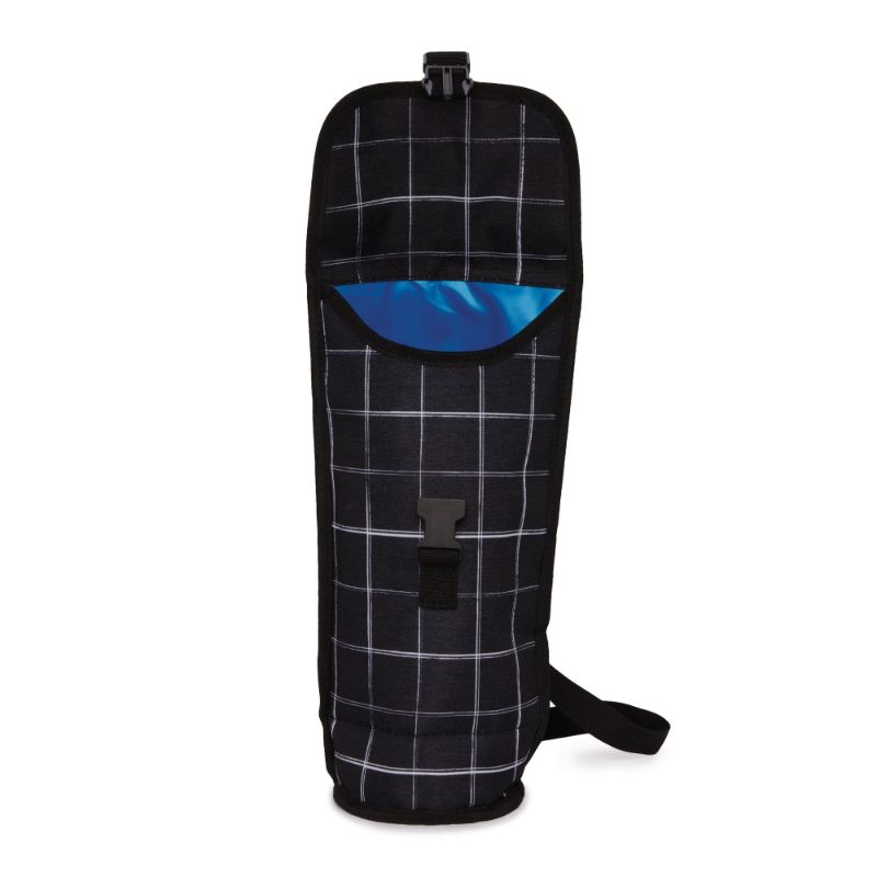 Freezable-Napa-Wine-Bag-PackIt-Black-Grid