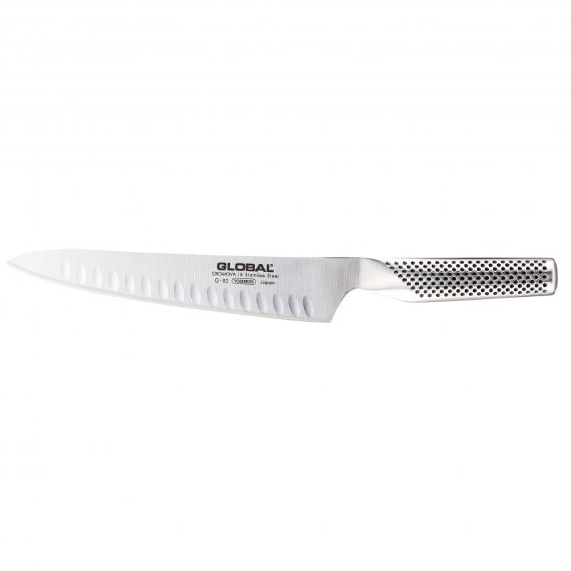 Global G-82 Carving Knife Fluted | 21cm