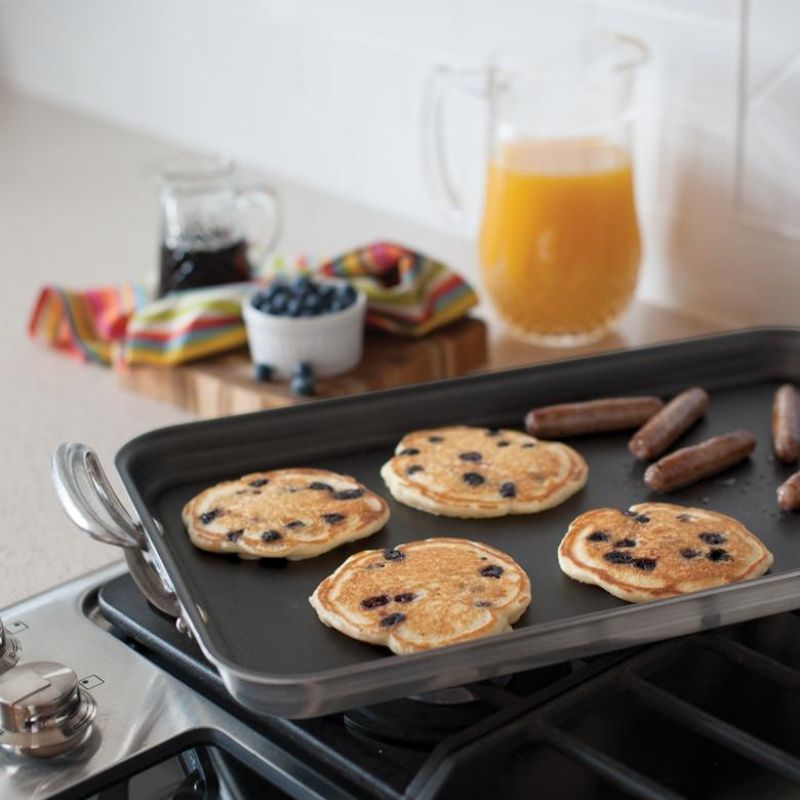 Nordic Ware Two Burner High-Sided Griddle