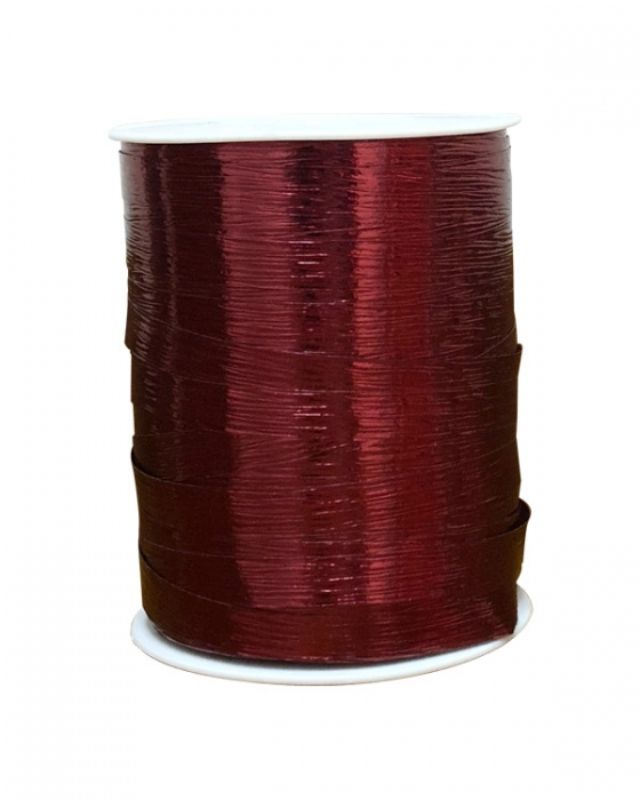 Ribbon -  Ribbed Metallic Curling 10mm X 250m Shiraz