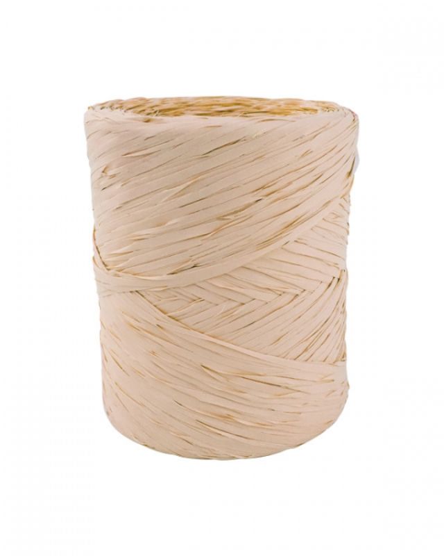 Ribbon -  Poly Raffia 5mm X 200mtrs Beige