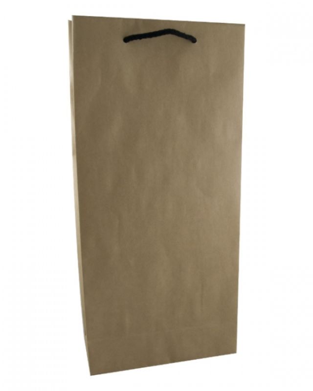 Wine Bottle Bags - Wine Bag Double Kraft Paper - Pack of 200